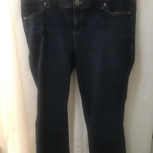 Torrid Relaxed Boot Dark Denim Jeans 18S